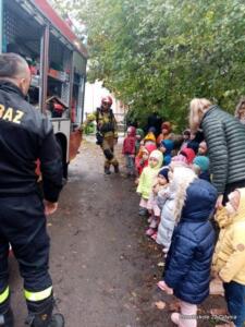 Straż pożarna w naszym przedszkolu