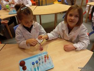 Grupa IV - zajęcia chemiczne "Laboratorium Na start"